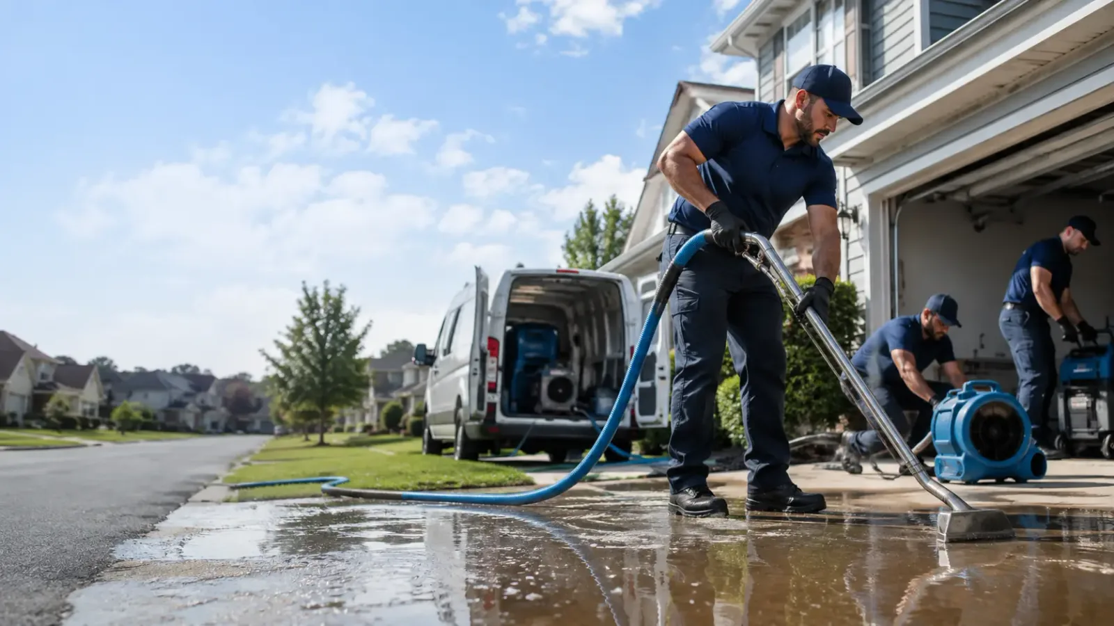 Flood Damage Restoration in Eielson Afb, AK